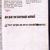 End of the Book of Judges; text with placemarkers.  Gothic lettering