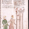 Text with placemarkers and rubric; miniature