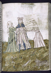 Full-page miniature showing marriage