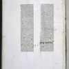 5-line blue initial with penwork, catchword