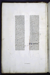 5-line blue initial with penwork, catchword