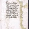 Text with red and blue initials, map