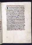Opening of text, rubric, 1-line and 2-line initials