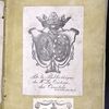 Coats of arms of owners: Des Courtils; and La Marck and Cleves