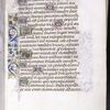 Border decoration triggered by the 2-line initial of the psalm, Cum invocarem