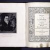 Portrait of William Tyndale, and title page, on later paper