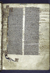 Historiated initial of the recipient of Jerome's letter, Ambrosius