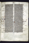 Red and blue initials, chapter numbers, placemarkers, marginal notes