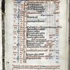 Opening page of calendar
