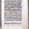 Explicit of main text, end of hand one. Colophon with name of scribe and date of writing
