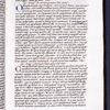 Beginning of next quire; page of text with initials and rubrics