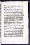 Beginning of next quire; page of text with initials and rubrics
