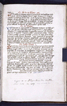 Explicit of text, with colophon indicating date.  Fact that year is left blank may indicate that dating clause (referring to death of Pope and Duke) was copied from exemplar