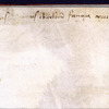Note of ownership at top of folio.