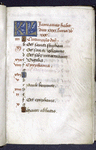Opening page of calendar for the month of January