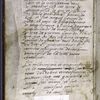 Birth announcements (1548/9) of children of Gui de Geneve and Catherine, sister of the baron de Ray.  Ex libris of Astorga library