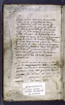 Birth announcements (1548/9) of children of Gui de Geneve and Catherine, sister of the baron de Ray.  Ex libris of Astorga library