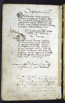Prayers in another note hand