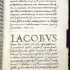 End of second document, opening of third, by Iacobus Pisauro, bishop of Pavia