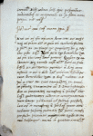 End of fourth document, and end of hand 3. Opening of fifth document of Benedictus Zatta, with date, and hand 4