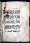 Reappearance of hand 1; historiated initial of King David praying (beginning of the penitential psalms)