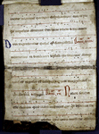 Other side of music sheet