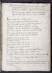 Opening of notes in later hand