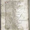 Last page of text, with red initial