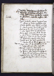 Page of text with title underlined in red, including author's name