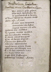 Opening of main text (not in main hand)