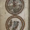 Final two round miniatures, showing the prodigal son
