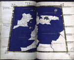 First map of Europe (Britain and Ireland).  Full gold border