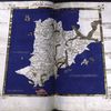 Second map of Europe (Iberian Peninsula). Full gold border