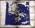 Tenth map of Europe (Mainland Greece and the islands), in full gold border