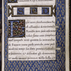 Opening of main text; border with fleur-de-lys. Initials