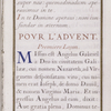 Page of text with rubrics, 2-line initial