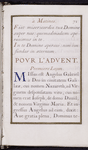 Page of text with rubrics, 2-line initial