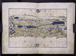 Land map of Palestine in the portolan style