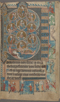 Opening of text of psalms