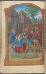 Full-page miniature of the Massacre of the Innocents