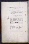Explicit of volume 1; music, initials etc. in inferior hand