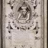 Portrait of Esther Inglis, decorative border