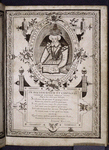 Portrait of Esther Inglis, decorative border