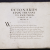 Opening of main text. Initials