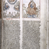 Opening of hand B.  2 miniatures, rubrics, initial, placemarkers