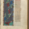 Large miniature of Jacob's Ladder.  With text and initials