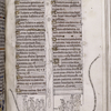 Line drawings only, without color, for the illustration on quire 14 (ff. 107-114v)