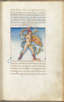 Miniature of Arctophylax, with text and 1-line blue initial