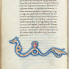 Miniature of Hydra with Crater and Corvus, with text