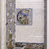 Initial G with St. Augustine writing; Mystic Mill
